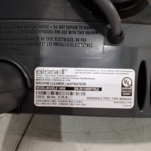 BISSELL LITTLE GREEN PLUS PORTABLE CARPET & UPHOLSTERY DEEP CLEANER - 48OZ TANK - BLUE/BLACK (MODEL: 14006) image 4