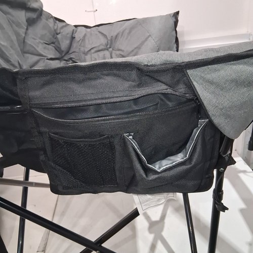 REAL EAD OUTDOOR HEATED CAMPING CHAIR - 400LBS; 5V DC 2A (10W) - GRAY (MODEL: APL-LB701-GH) image 4