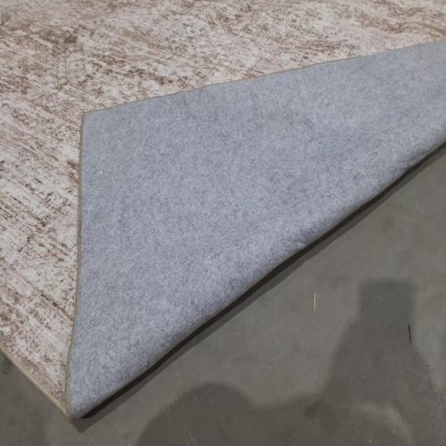 SOALMOST NON-SLIP MACHINE WASHABLE AREA RUG - 8FT X 10FT - BEIGE - (MODEL: SA-8X10-X24020B-BEIGE) image 5