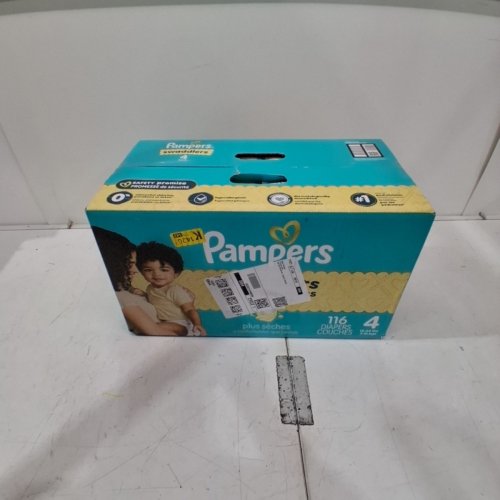 116PK PAMPERS SWADDLERS DIAPERS - SIZE 4 image 2