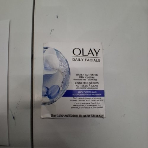 33PK OLAY DAILY FACIALS WATER-ACTIVATED DRY FACIAL CLEANSING CLOTHS - 6.5" X 6.5" image 2