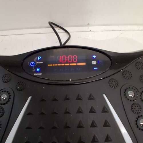 VIBRATION PLATE EXERCISE MACHINE WITH REMOTE CONTROL - BLACK image 2