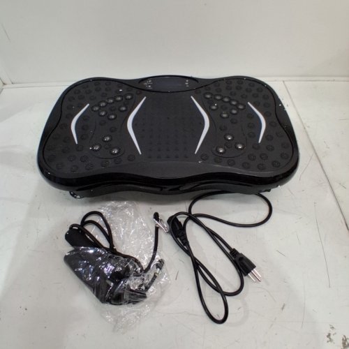 VIBRATION PLATE EXERCISE MACHINE WITH REMOTE CONTROL - BLACK image 3