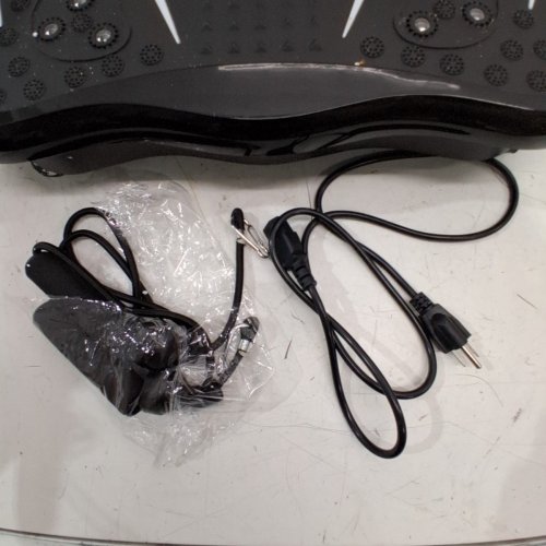 VIBRATION PLATE EXERCISE MACHINE WITH REMOTE CONTROL - BLACK image 4