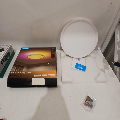 GOVEE RGBWW + RGBIC SMART CEILING LIGHT- 12" - WHITE - (MODEL:H60A1101) image 2