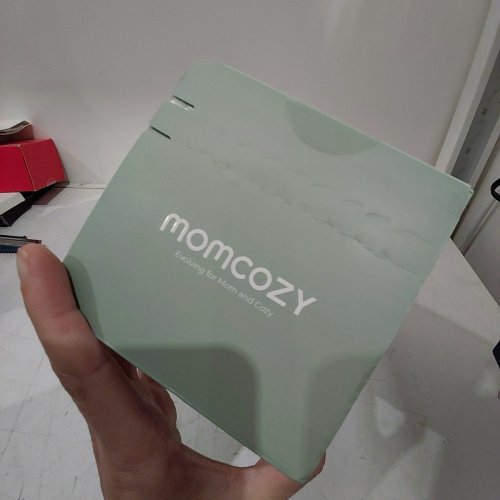 MOMCOZY PORTABLE BEVERAGE WARMER WITH DUAL HEATING MODES FOR BREAST MILK & WATER - 17OZ CAPACITY - PALE GREEN (MODEL: MW05) image 3