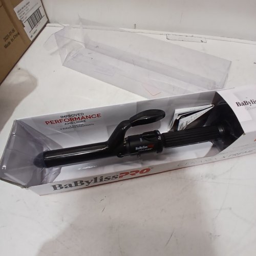 BABYLISSPRO CERAMIC CURLING IRON WITH SPRING HANDLE - 1" - BLACK (MODEL: BABC100SNC) image 3