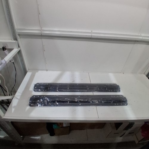 CURT UNIVERSAL 5TH WHEEL BASE RAILS - 43" X 6.5" - 25K - GLOSS BLACK (MODEL: 16104) image 2