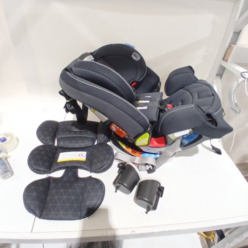 GRACO 4EVER 4-IN-1 CONVERTIBLE WASHABLE CAR SEAT (1.8-18KG) - DREW STYLE/BLACK (MODEL: 2168323) image 3