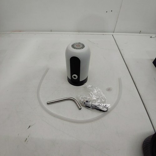 RECHARGEABLE AUTOMATIC WATER DISPENSER FOR 5 GALLON - WHITE/BLACK image 3