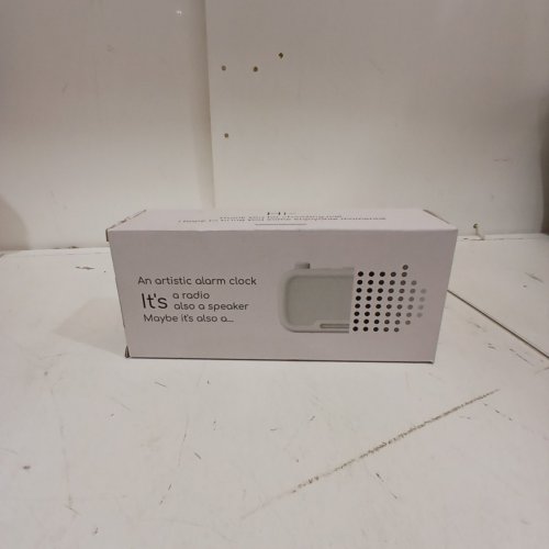 MESQOOL ARTISTIC SERIES BLUETOOTH ALARM CLOCK RADIO - BLACK, DARK GREY (MODEL: CR1025) image 6