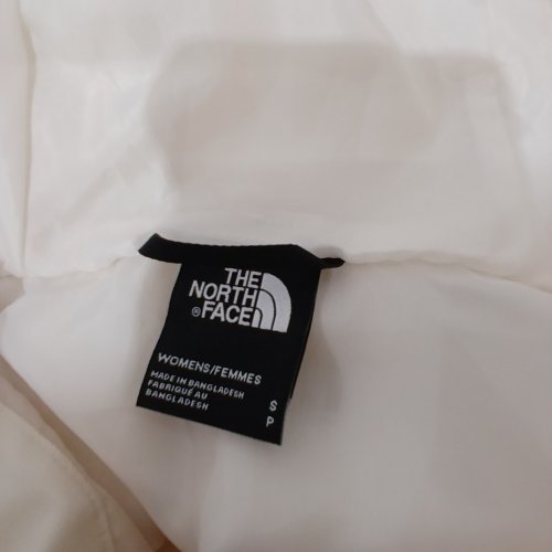 WOMEN'S THE NORTH FACE HOODED ZIP JACKET - SMALL - OFF-WHITE image 3