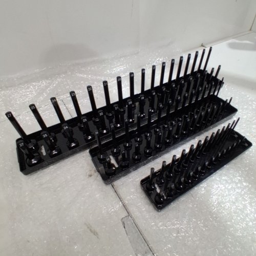 3PC METRIC SOCKET TRAY SET - BLACK (ITEM: 11075) image 3
