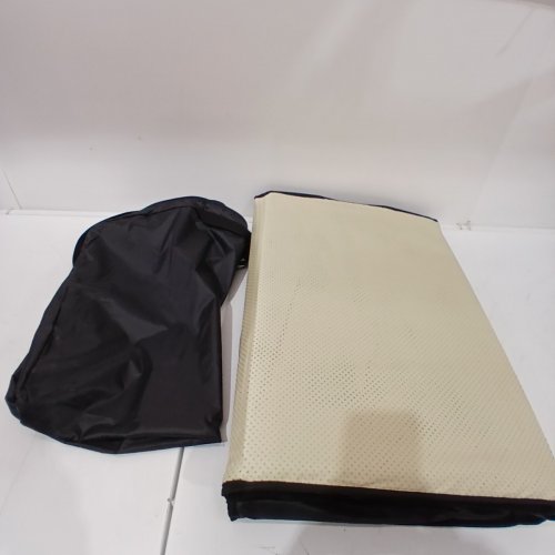 MYJAQI WATERPROOF BACK SEAT NON-SLIP EXTENDER WITH HARD BOTTOM & CARRY BAG FOR DOGS - LARGE - BLACK image 2
