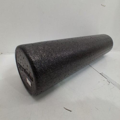 AMAZON BASICS HIGH-DENSITY ROUND FOAM ROLLER FOR YOGA & EXERCISE - 24" - BLACK image 2