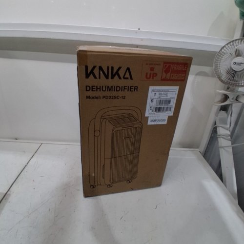 KNKA DEHUMIDIFIER WITH DRAIN HOSE - 2500SQFT - 230W - 120V - WHITE (MODEL: PD22SC-12) image 7