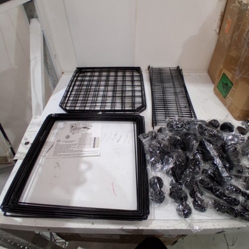 DIY PET CAGE - 55" X 55" X 65" - BLACK image 5
