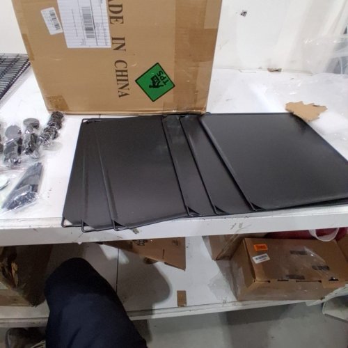 DIY PET CAGE - 55" X 55" X 65" - BLACK image 7