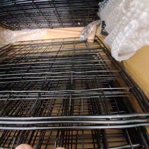 DIY PET CAGE - 55" X 55" X 65" - BLACK image 10