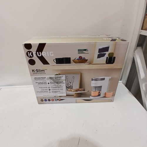 KEURIG K-SLIM SINGLE SERVE COFFEE MAKER - WHITE (MODEL: K900) image 5