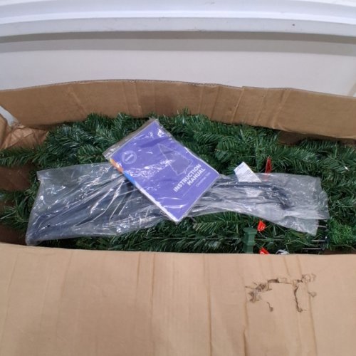 GARVEE PRE-LIT ARTIFICIAL CHRISTMAS TREE - 7.5FT - GREEN (MODEL: PHK_35HLB8MF) image 3