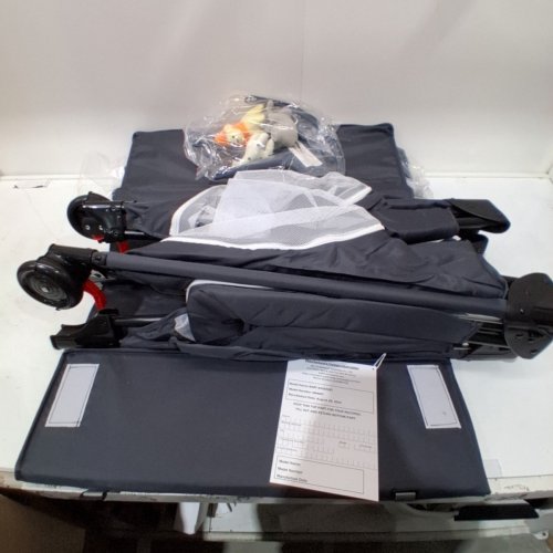 NOOKBEYA BEDSIDE BABY BASSINET WITH DIAPER CHANGE STATION - 49" X 25" X 29" - DARK GREY (MODEL: MM001) image 2