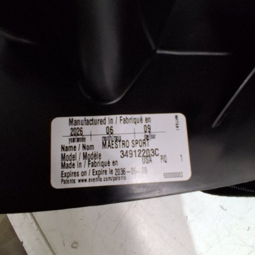 EVENFLO MAESTRO SPORT BOOSTER CAR SEAT - GRANITE -(MODEL: 34912203C) image 2
