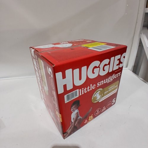 50PK HUGGIES LITTLE SNUGGLERS DISPOSABLE DIAPERS - SIZE 5 - DISNEY BABY WINNIE THE POOH image 2