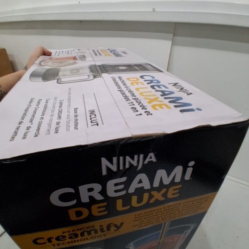 NINJA CREAMI DELUXE 11-IN-1 DIGITAL FROZEN TREAT MAKER - MAKES 24OZ PINTS - SILVER (MODEL: NC501C) image 3