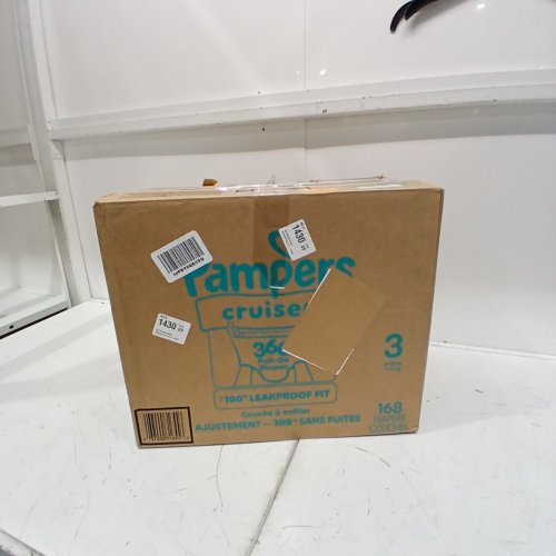 168PK PAMPERS CRUISERS DISPOSABLE BABY DIAPERS - SIZE 3 (16-28LBS) image 3