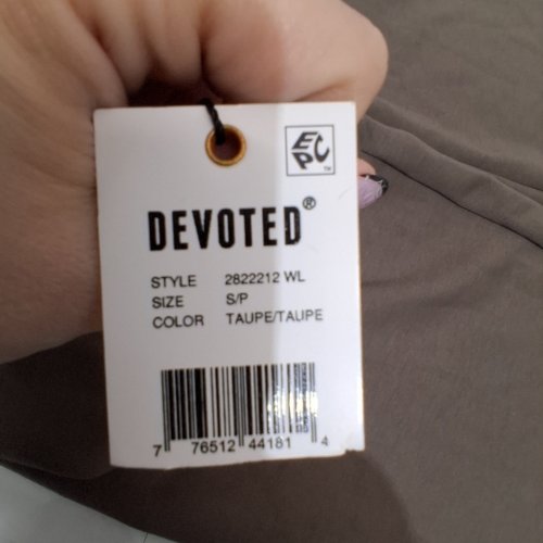 DEVOTED DRESS PANTS - SMALL - TAUPE (STYLE: 2822212 WL) image 3