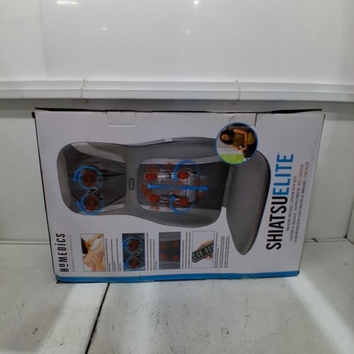 HOMEDICS SHIATSU ELITE II MASSAGE CUSHION - GREY (MODEL: MCS-845HJA) image 4