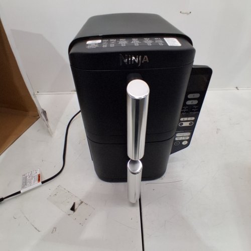 NINJA DOUBLESTACK 6-IN-1 2-BASKET TECHNOLOGY AIR FRYER - 8QT - BLACK (MODEL: SL201C) image 2