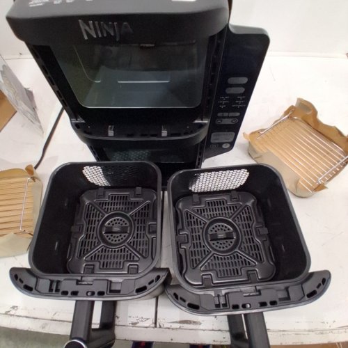 NINJA DOUBLESTACK 6-IN-1 2-BASKET TECHNOLOGY AIR FRYER - 8QT - BLACK (MODEL: SL201C) image 7