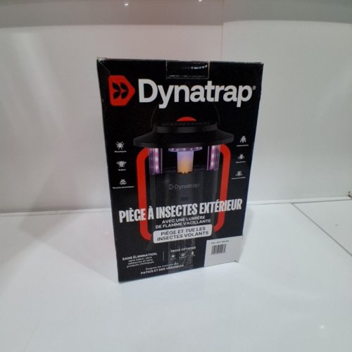 DYNATRAP LED INSECT TRAP WITH INTEGRATED SOLAR PANEL FOR UP TO 9 HOURS OPERATION - 9.18" × 9.18" × 14.63" - BLACK (MODEL: DT032-CST / 1934126) image 4