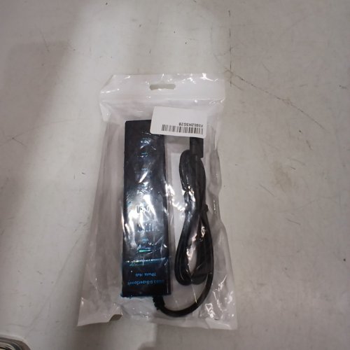 7-PORT USB CHARING HUB - 4FT CORD - BLACK image 4