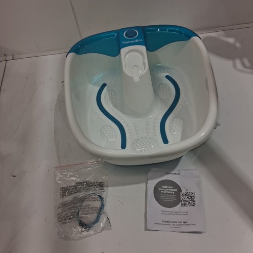 HOMEDICS BUBBLE MATE FOOT SPA image 3
