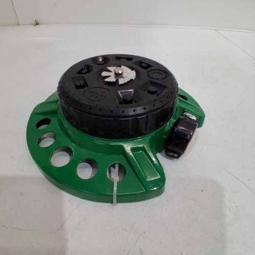 DRAMM METAL BASE - COLORSTORM 9-PATTERN TURRET SPRINKLER - GREEN 15024 image 2