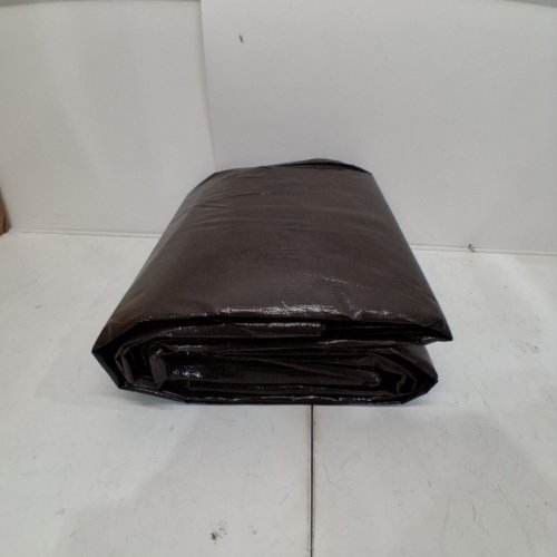 AMAZON BASICS MULTI PURPOSE WATERPROOF POLY TARP COVER - 20FT X 20FT - BROWN image 3