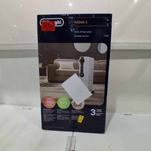 DELONGHI FULL ROOM RADIANT HEATER WITH 3 POWER LEVELS - GREY (MODEL: TRRS0715CA) image 7