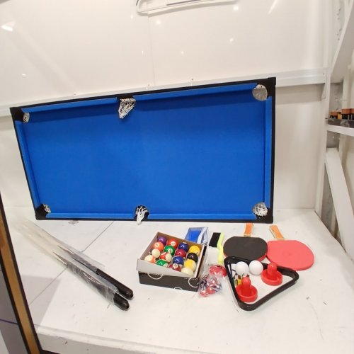 SERENE LIFE 4-IN-1 MULTI-FUNCTION GAME TABLE (MODEL: SLMTGTBL22) image 2