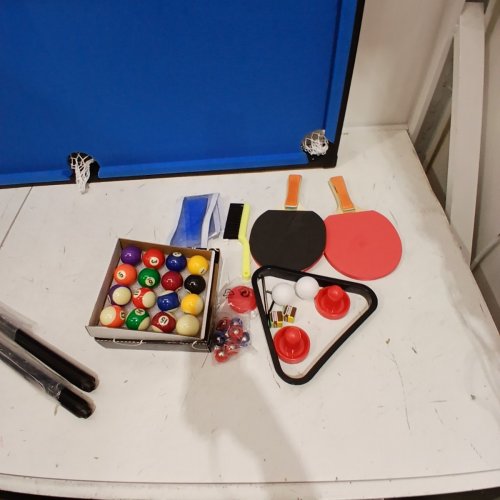 SERENE LIFE 4-IN-1 MULTI-FUNCTION GAME TABLE (MODEL: SLMTGTBL22) image 3