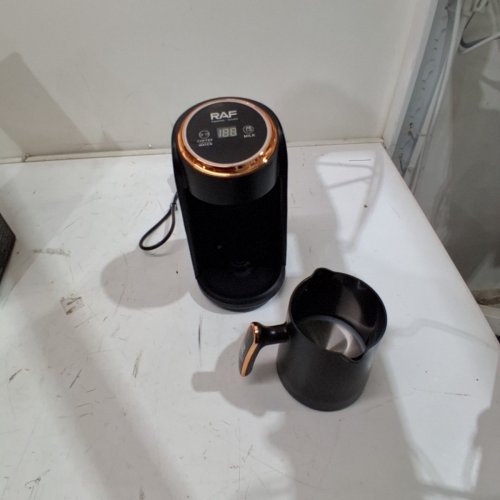 RAF DIGITAL HOME USE TURKISH COFFEE POT - 300 ML - 600W - 220-240 V - BLACK (MODEL: R.116) image 2