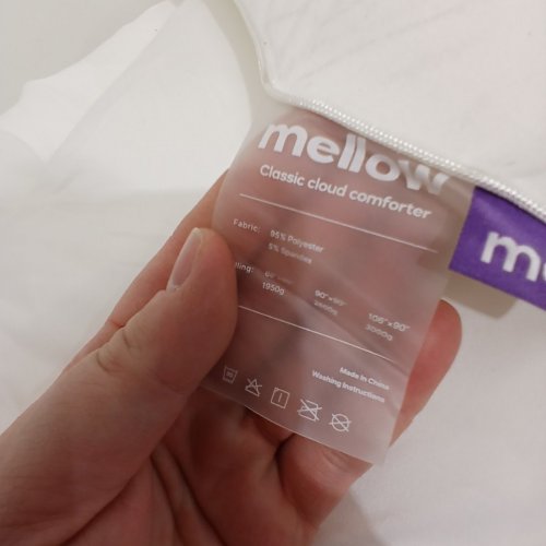 MELLOW MARSHMELLOW COMFORTER - QUEEN - WHITE image 3