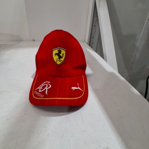 ADULT UNISEX PUMA SCUDERIA FERRARI HYPERCAR WEC TEAM CAP SNAPBACK HAT - OSFM - RED/WHITE/YELLOW image 2