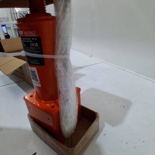VEVOR ADJUSTABLE SUPPORT JACK - 13.2"-18.7" -MAX/CAP 24700 LBS - ORANGE/ BLACK (MODEL: 204A-0110-00-00) image 4
