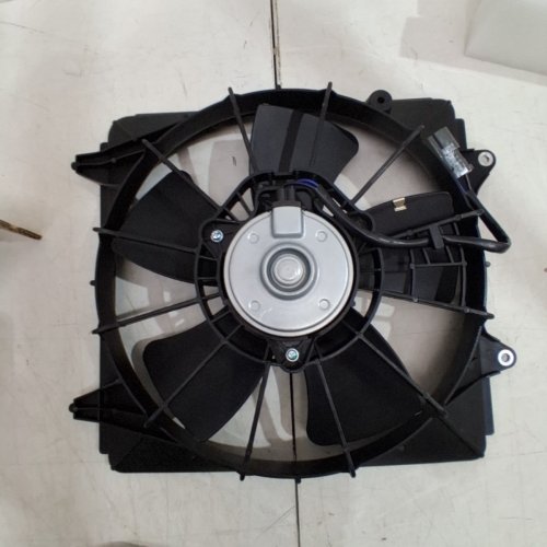 A-PREMIUM LEFT ENGINE RADIATOR COOLING FAN ASSEMBLY - COMPATIBLE WITH HONDA CIVIC (2006-2011) BLACK (MODEL: 19020RCJA01 / 19030RTA004) image 4