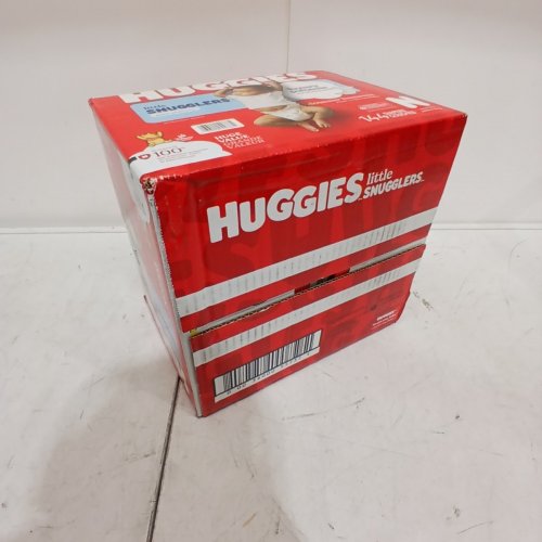 144PK HUGGIES LITTLE SNUGGLERS DIAPERS - SIZE NEWBORN image 4