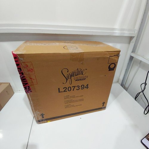 SIGNATURE DESIGN BY ASHLEY SARIA TABLE LAMP - BROWN (ITEM: L207394) image 3