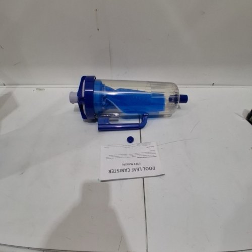 POOL VACUUM LEAF CATCHER CANISTER WITH MESH BAG -LARGE CAPACITY - BLUE (MODEL: W530) image 2
